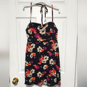 Floral Halter Dress
